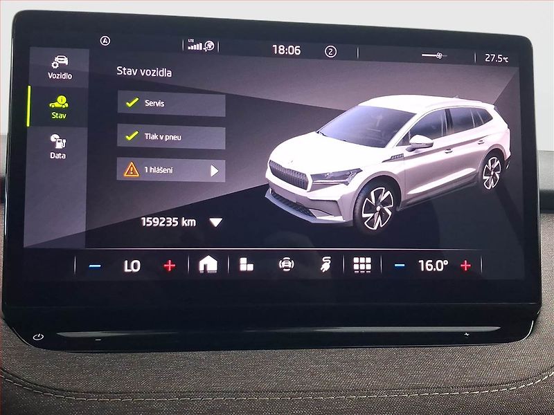 Škoda Enyaq (2021) Sportline 60 (62 kWh), SoH 92% - fotka 11 z 21