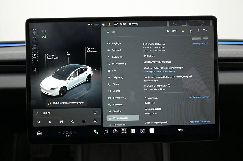 Tesla Model 3 Long Range AWD Highland - fotka 10 z 23