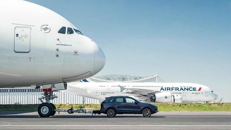 Porsche Cayenne S Diesel je nyní zapsáno do Guinnessovy knihy rekordů jako vozidlo s nejlepší tažnou kapacitou.