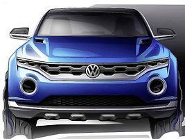 Koncept Volkswagen T-ROC.