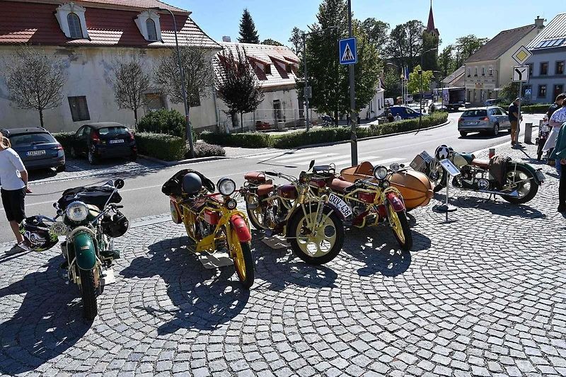 Motocykly Čechie se sjely v Pyšelích.