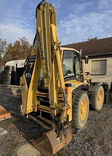 Komatsu (2003) WB97 S2 s SPZ traktorbagr - fotka 2 z 8