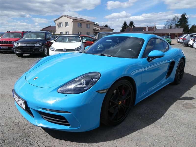 Porsche Cayman 2,5 S 257kW MIAMI BLUE, DPH - fotka 3 z 43