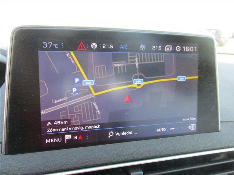 Peugeot 3008 1,6 HDI, navi, klima, servis, - fotka 10 z 21
