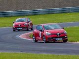 Rychlé Renaulty na Autodromu v Mostě.