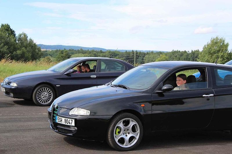 Nultý ročník srazu vozů Alfa Romeo v Jihočeském kraji.
