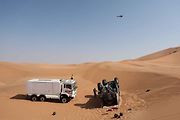 Účastníci Rallye Dakar zdolávají obrovské duny