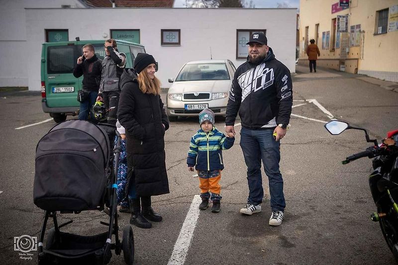 Vánočka 2024. Podívejte se, jak vypadal tradiční sraz motorkářů ve Slavkově.