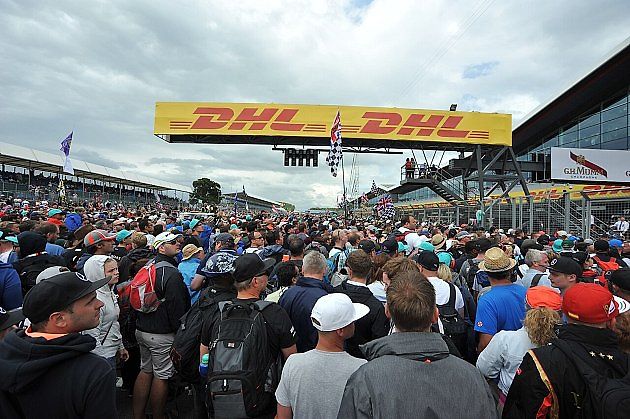 Okruh Silverstone ve Velké Británii., zdroj: Wikimedia Commons, John Winder, CC BY-SA 2.0