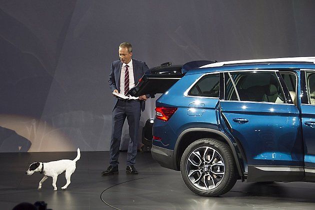 Premiéra Škody Kodiaq v Berlíně.