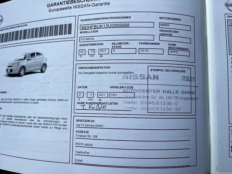 Nissan Micra (2011) 1.2 i Klima - fotka 20 z 20