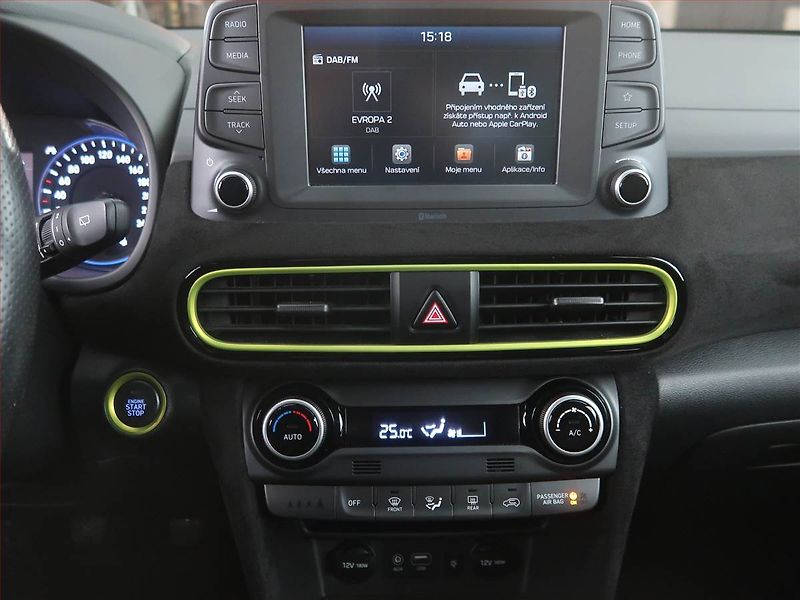 Hyundai Kona (2017) 1.0 T-GDI, Kůže, Tempomat - fotka 12 z 22