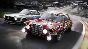 Mercedes-Benz 450 SLC AMG Group 2 a Mercedes-Benz AMG 300 SEL 6.8 „Rudá svině“.