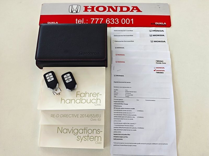 Honda Civic (2019) 1.5 Turbo Sport Plus 134kW 6MT - fotka 9 z 45