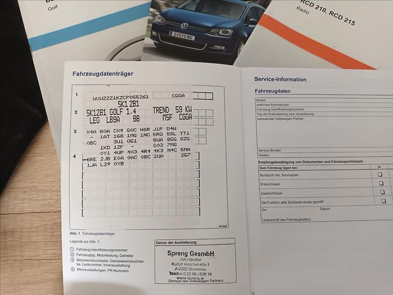 Volkswagen Golf 1,4 16V,59KW,TREND,KLIMA,ESP, - fotka 33 z 33