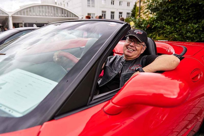 Americké automobily Corvette na 21. ročníku tradičního srazu v areálu Plzeňského Prazdroje.