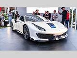 Ferrari 488 Pista Spider je nejvýkonnějším otevřeným vozem se vzpínajícím se koněm ve znaku všech dob. Pohání ho 3,9litrový vidlicový osmiválec s dvěma turbodmychadly o výkonu 720 koní.
