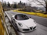 Alfa Romeo 4C Spider.