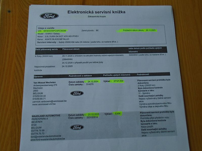 Ford Galaxy 2.5 Duratec FHEV Vignale 7Míst - fotka 42 z 47