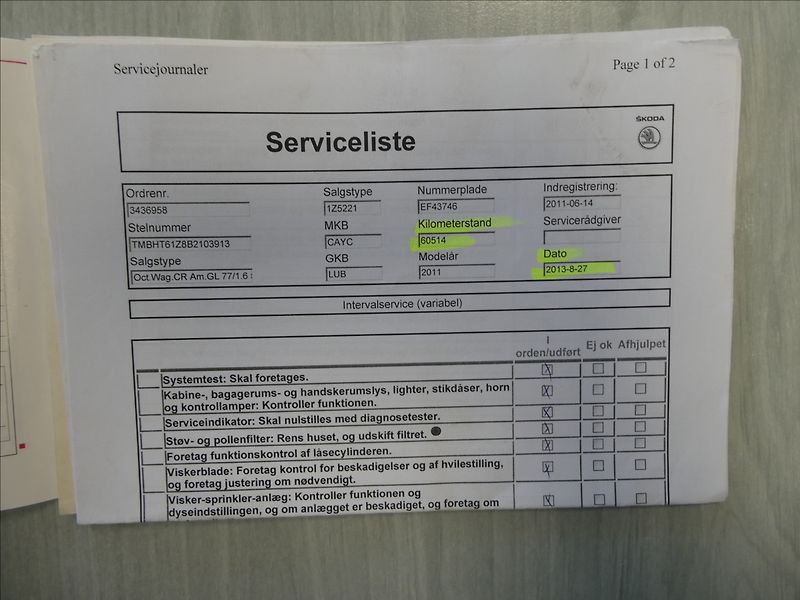 Škoda Octavia 1,6 TDI Greenline, po servise - fotka 49 z 50