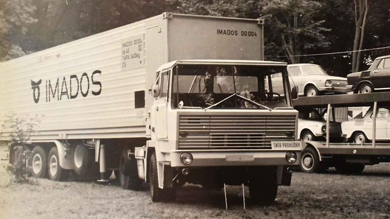 Tatra 813 ze sbírky Antonína Slezáka