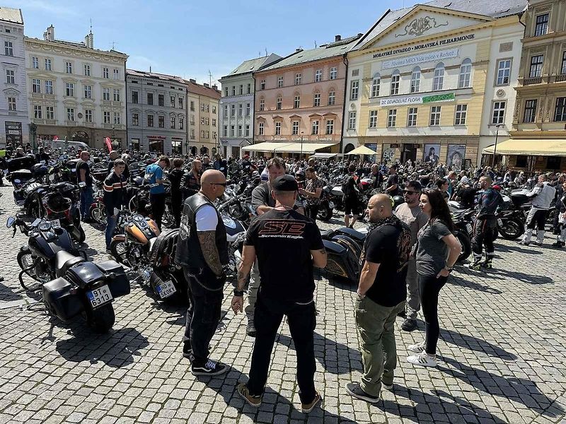Motorkáři v Olomouci zahájili novou sezónu.
