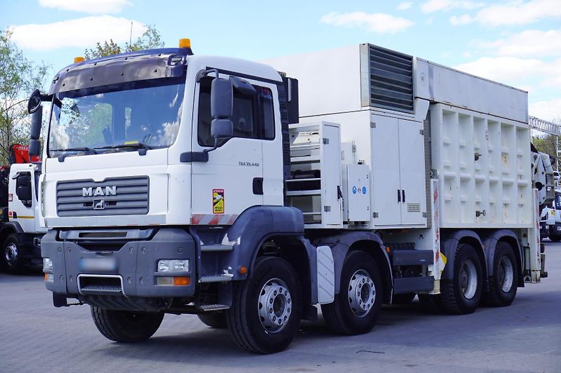 MAN TGA (2008) 35.440 8×4 / vacuum excavator - fotka 10 z 21