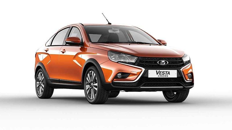 Lada Vesta Cross Sedan.