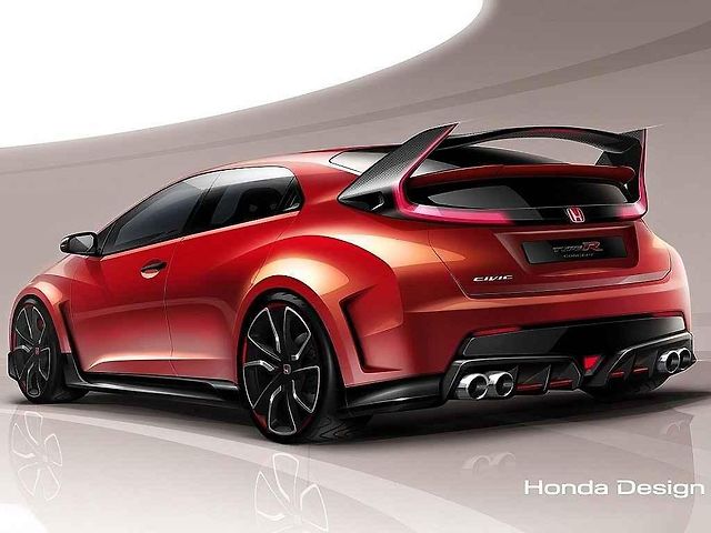 Honda Civic Type R.
