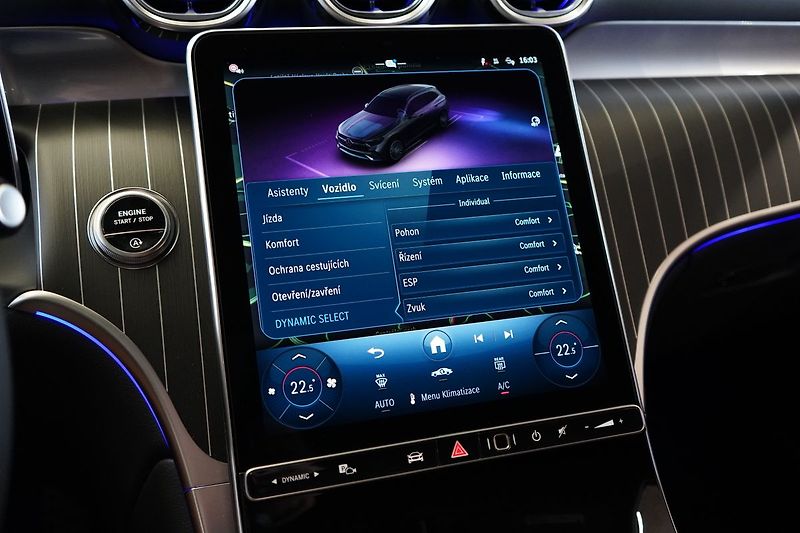 Mercedes-Benz GLC 220d 4M AMG, Ventilace, Tažné - fotka 35 z 50