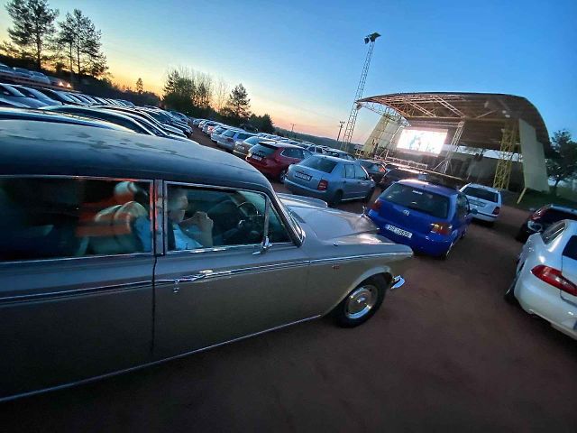 Letní autokino. Ilustrační snímek.