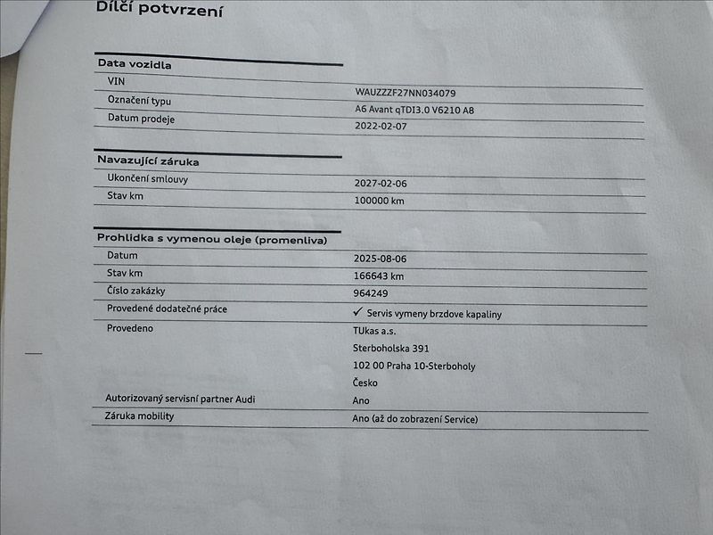Audi A6 Avant 3,0 TDI,Záruka,Sline - fotka 35 z 41