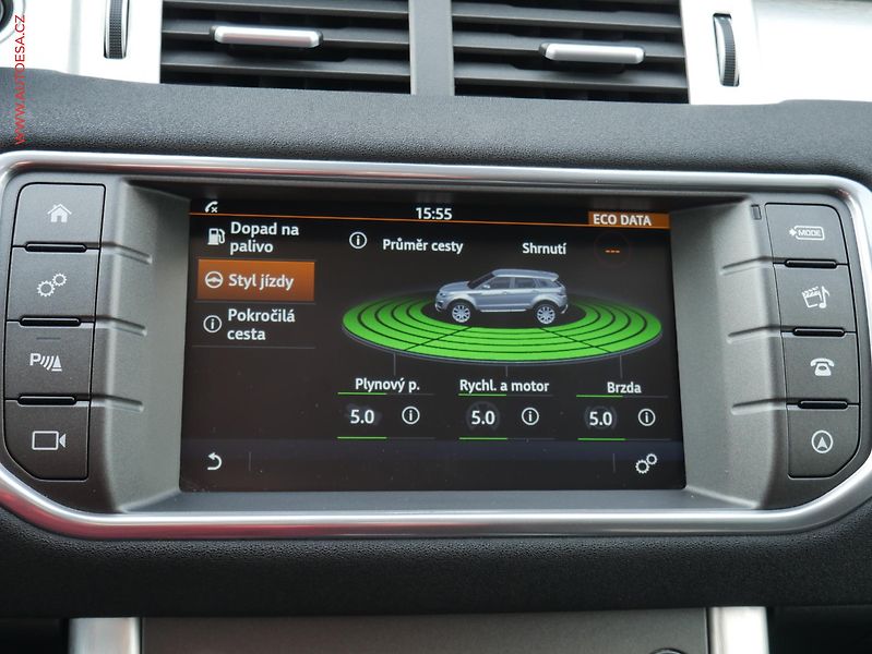 Land Rover Range Rover Evoque (2016) 2.0 TD4, Navi - fotka 15 z 23