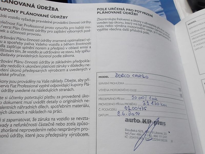 Fiat Dobló cargo 1,4i ČR ! 1.MAJ.! -21%DPH !!! - fotka 32 z 32