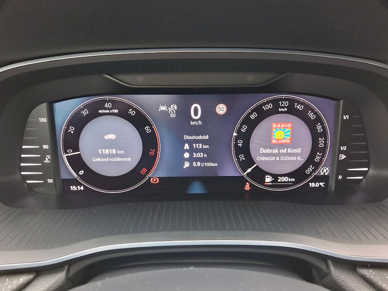 Škoda Octavia (2025) Combi Top Selection 1,5TSi 110 - fotka 17 z 33