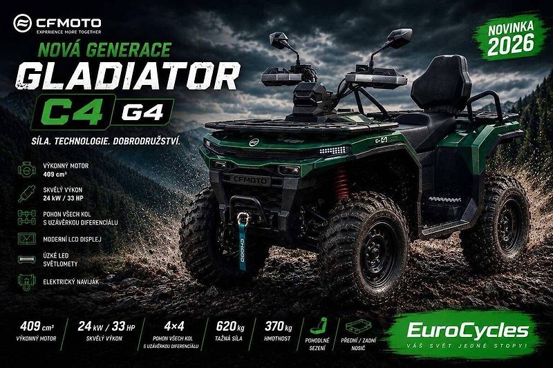 CFMOTO (2026) Gladiator C4 G4 - fotka 2 z 20