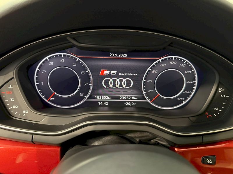 Audi S5 (2017) EXCLUSIVE 3.0TFSI 260kW CZ - fotka 14 z 50