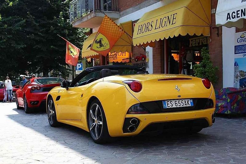 Muzeum automobilky Ferrari.