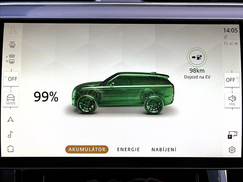 Land Rover Range Rover Sport (2026) 3,0 P460e DYNAMIC SE PHEV - fotka 25 z 36