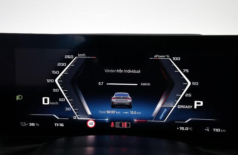 BMW i4 M50 xDrive GC Kamera Ambient  - fotka 16 z 27