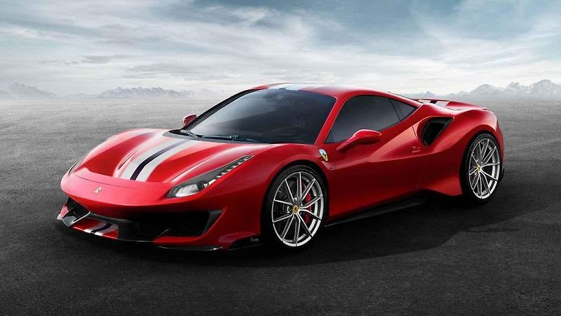 Zrychlení Ferrari 488 Pista z nuly na 100 km/h.
