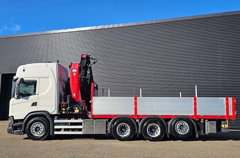 Scania (2019) 500 8x4 valník + HR EURO 6 - fotka 10 z 24