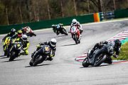 Závody mistrovství světa motocyklů v Brně.