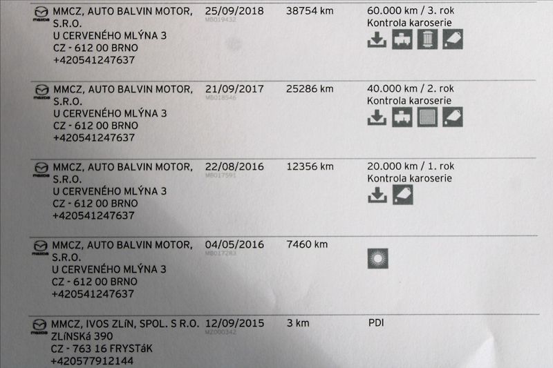 Mazda 3 2,0 i  NOVÉ V ČR,1.MAJITEL - fotka 23 z 25