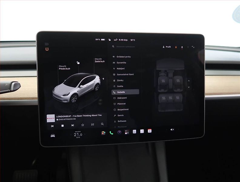 Tesla Model Y (2023) RWD LFP 60kWh, SoH 95% - fotka 24 z 33