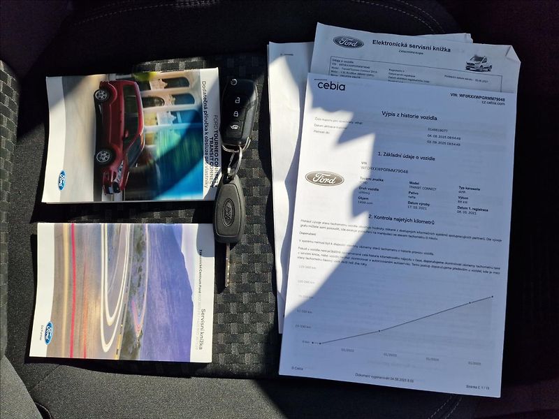 Ford Transit Connect 1.5 EcoBlue,původ ČR,1.Maj - fotka 47 z 50