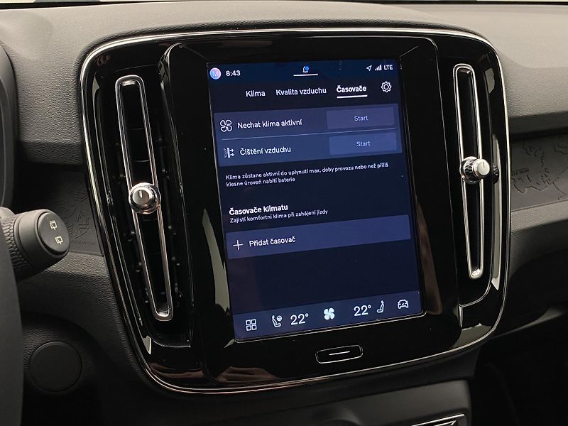 Volvo XC40 PURE ELECTRIC RECHARGE PLUS CZ - fotka 38 z 52