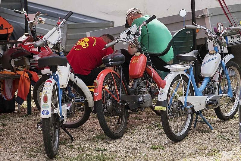 První červencová sobota byla v Rychtářově ve znamení mopedů. Moped rallye ho ovládla s čtyřiadvacátým ročníkem.