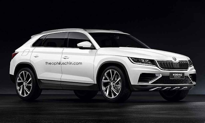 Možná podoba Škody Kodiaq ve verzi kupé-SUV.