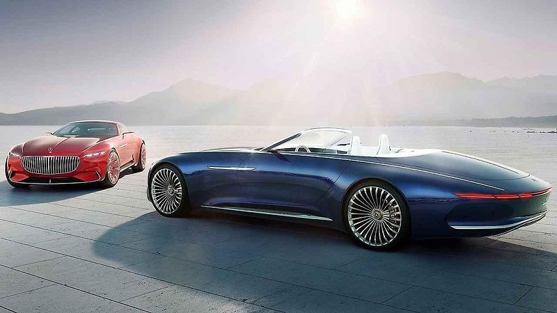 Vision Mercedes-Maybach 6 Cabriolet.